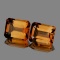 Natural AAA Champagne Imperial Topaz Pair 10x8 MM - FL