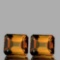 NATURAL CHAMPAGNE IMPERIAL TOPAZ PAIR [IF-VVS]