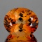 Natural Oval AAA Champagne Imperial Topaz - Flawless