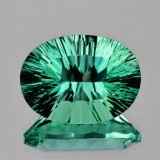 Natural AAA Emerald Green Blue Fluorite 18.35 Ct - Fl