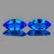 Natural Swiss Blue Topaz Pair 12 x 6 MM - FL