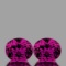 Natural Magenta Purple Rhodolite Garnet Pair -Untreated