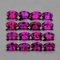 Natural Pink Purple Rhodolite Garnet 5x3 Mm - FL