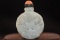 Antique Hand Carved Jade Snuff Bottle