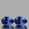 Natural Top Ceylon Blue Sapphire Pair {Flawless-VVS1)