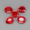Natural  Imperial Red Sapphire 5Pcs/4.88Ct.