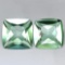 Natural Princess Green Amethyst Pair 14 MM - FL