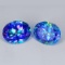 Natural Blue Mystic Topaz Pair 10x8 MM - FL