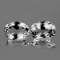 NATURAL BRILLIANT FIRE LUSTER WHITE TOPAZ PAIR - FL