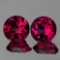 NATURAL DARK PINK MYSTIC TOPAZ Pair [IF-VVS]