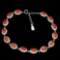 Natural Italian Red Coral Bracelet