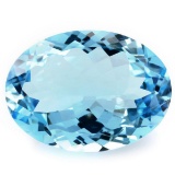 NATURAL SKY BLUE TOPAZ 13x10 MM - FLAWLESS