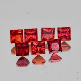 Natural Mixed Pinkish Orange Sapphire [VVS]