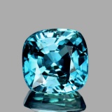 Natural  AAA Cambodian Blue Zircon 5.50 MM - FL