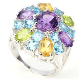 Natural Gemstone Ring