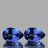Natural Top Ceylon Blue Sapphire Pair {Flawless-VVS1)