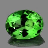 Natural Top Green Tsavorite Garnet {Flawless-VVS1}