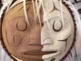 West Coast Native Winter Moon Mask