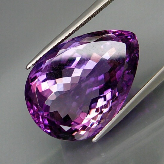 Natural Purple  Amethyst 25.30 Cts - Untreated