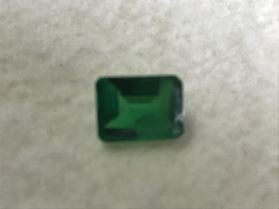 Forest Green  Emerald 6.59 Cts - Certified