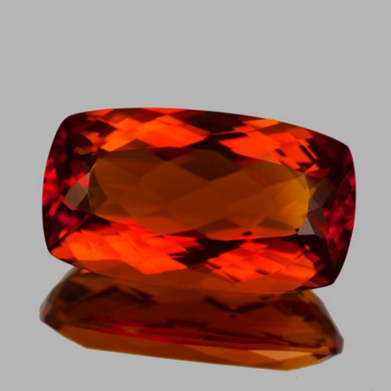 Natural Rare Madeira Orange Citrine 8x5 MM - FL