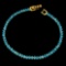 Natural Brzail Blue Rare Apatite Bracelet