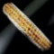 Natural  Orange Sapphire 150 Carats Bangle