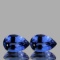 Natural Top Ceylon Blue Sapphire Pair {Flawless-VVS1)