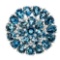 Natural Stunning London Blue Topaz Ring