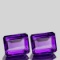 Natural Premium Quality Amethyst Pair  [Flawless-VVS]