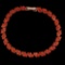Natural Italian Red Coral Bracelet