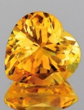 Natural Golden Orange Citrine 11.50 MM [Flawless-VVS]