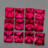 Natural Untreated Burma Ruby 12 Pcs - VVS