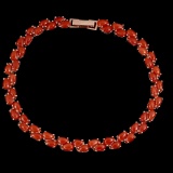 Natural Italian Red Coral Bracelet