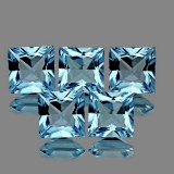 Natural Blue Aquamarine 4.20 MM [Flawless-VVS]