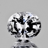 NATURAL WHITE SAPPHIRE CEYLON [FLAWLESS-VVS]