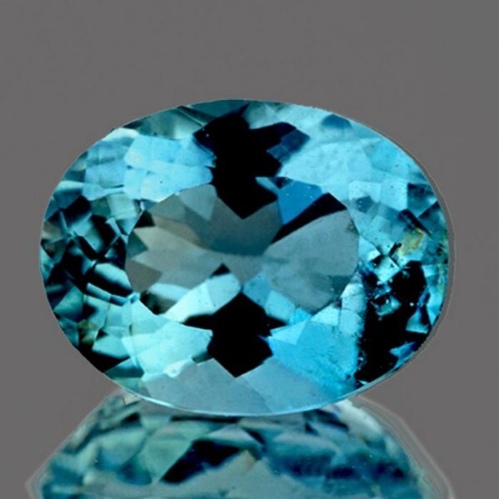 Natural Santa Maria Blue Aquamarine 6.62 Cts -Certified