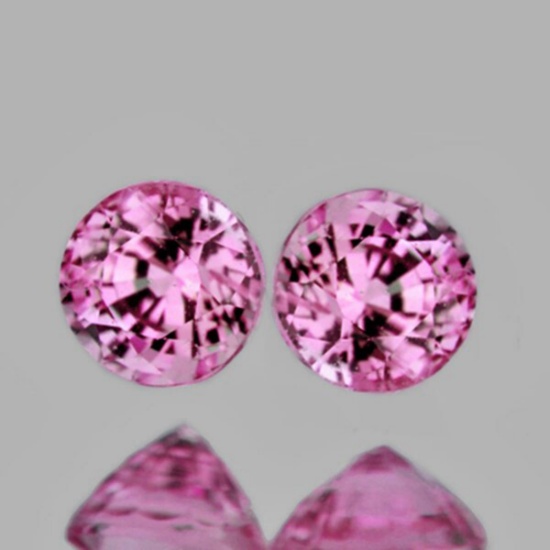 NATURAL PINK SAPPHIRE PAIR [VVS]