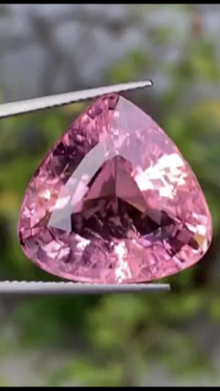 Natural Pink Tourmaline 27 Carats - Untreated