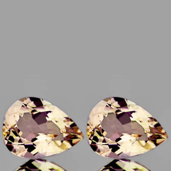 Natural Brilliant Golden Pink Morganite [Flawless-VVS]