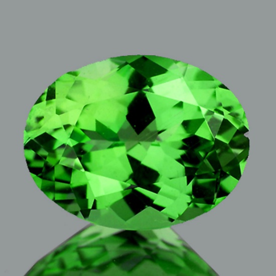 Natural Chrome Green Tsavorite Garnet {VVS}