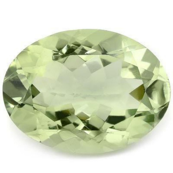 Natural Light Green Amethyst 14x10 MM - FL