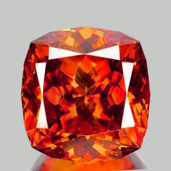 Natural Rare AAA Fire Orange Sphalerite 11.41 Ct - VVS