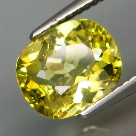 Natural Brazil Yellow Apatite 3.24 Cts - Untreated