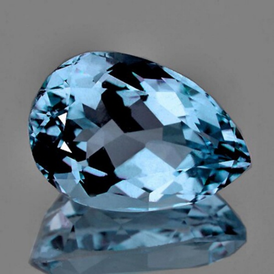 Natural Santa Maria Blue Aquamarine {Flawless-VVS1}