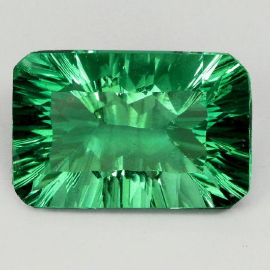 Natural AAA Green Fluorite 14.05 Ct - VVS