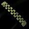 Natural Green Peridot 96 Carats Bracelet - Untreated