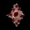 Genuine Oval Red Ruby Ring