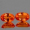 Natural Intense Orange Sapphire [Flawless-VVS]