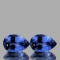 Natural Top Ceylon Blue Sapphire Pair {Flawless-VVS1)
